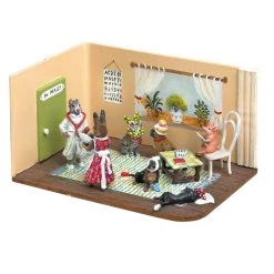 Scully & Scully Austrian Bronze Animals At The Veterinarian