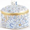 Herend Round Relief Box With Berry Finial -Collectibles Sales Store unnamed file 1045