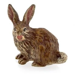 Scully & Scully Austrian Bronze Simple Rabbit Figurine