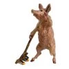 Scully & Scully Austrian Bronze Pig Farmer With Rake Figurine 2 Scully & Scully Austrian Bronze Pig Farmer With Rake Figurine -Collectibles Sales Store unnamed file 1087