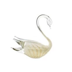 Scully & Scully Crystal Swans, White And Gold