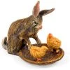 Scully & Scully Austrian Bronze Rabbit & Chicks In Basket -Collectibles Sales Store unnamed file 1115
