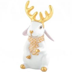 Herend White Reindeer Rabbit -Collectibles Sales Store unnamed file 1175