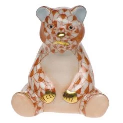 Herend Mini Baby Bear Sitting