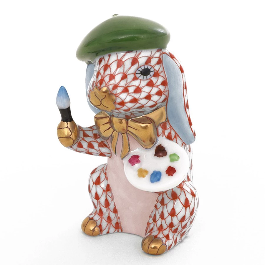 Herend Painter Bunny 3 Herend Painter Bunny