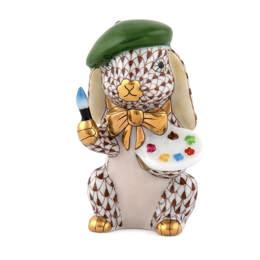 Herend Painter Bunny 6 Herend Painter Bunny - Image 4