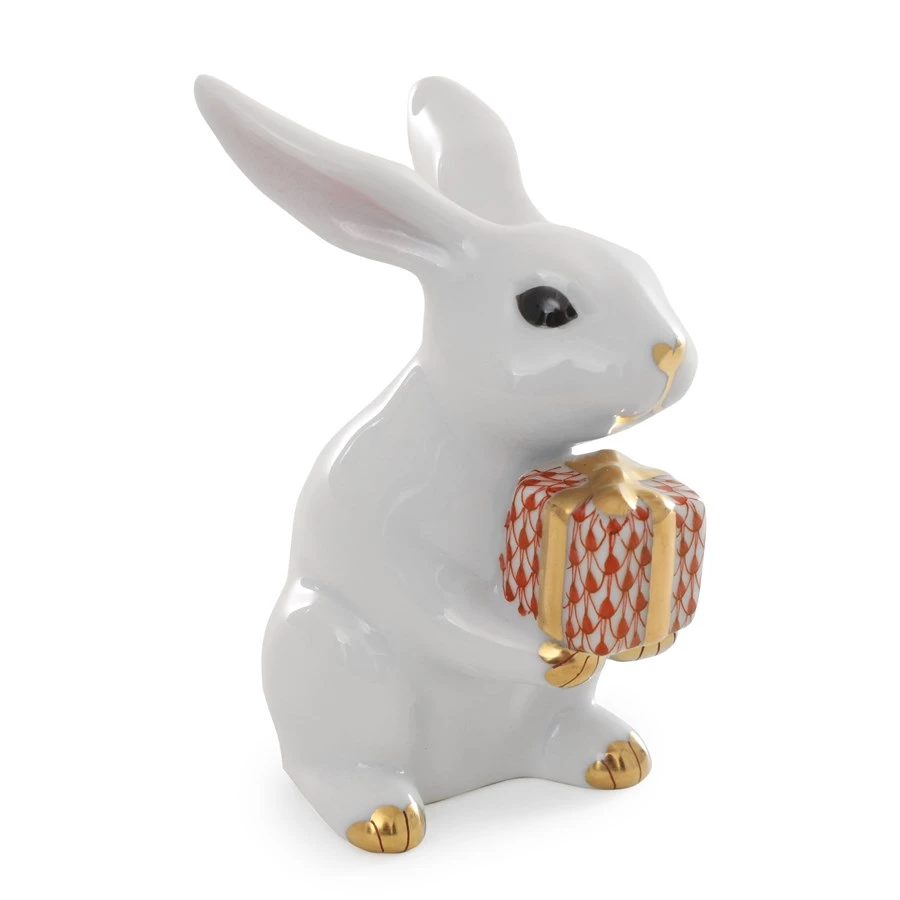 Herend Celebration Bunny, Natural 3 Herend Celebration Bunny, Natural