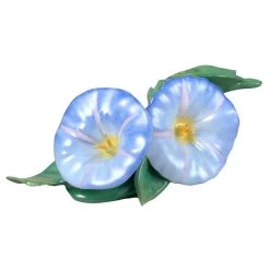 Scully & Scully Dresden Porcelain Morning Glory Table Decoration