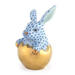 Herend Hatching Bunny