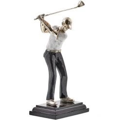 Scully & Scully Golfers With Shells Sculpture