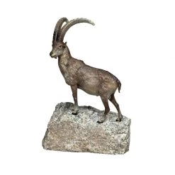 Scully & Scully Austrian Bronze Capricorn On Rock