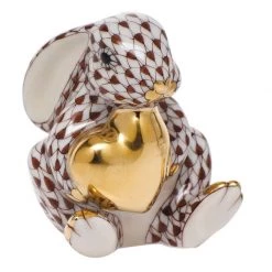 Herend Bunny With Heart -Collectibles Sales Store unnamed file 1338