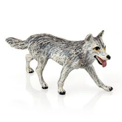 Scully & Scully Austrian Bronze Wolf Running Figurine