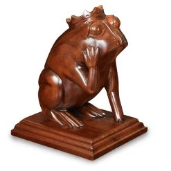 Scully & Scully Mahogany Sculptures/Doorstops