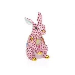 Herend Bunny With Christmas Lights -Collectibles Sales Store unnamed file 1380