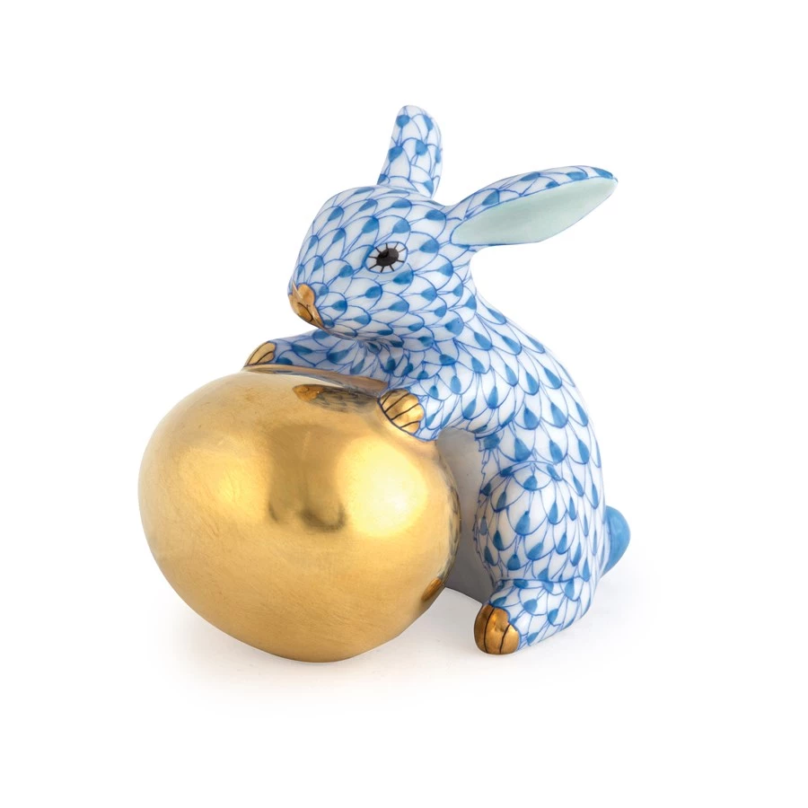 Herend Bunny With Egg 4 Herend Bunny With Egg - Image 2
