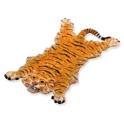 Scully & Scully Austrian Bronze Tiger Skin Rug Figurine