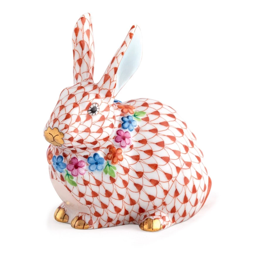 Herend Flower Bunny 3 Herend Flower Bunny