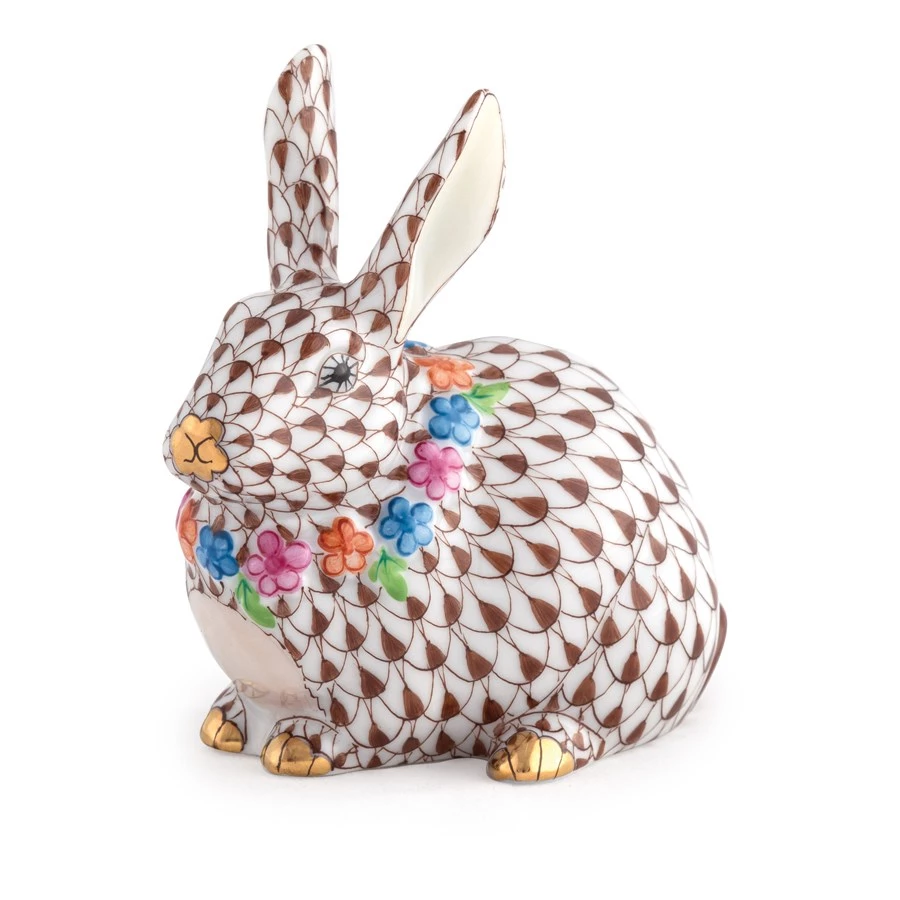 Herend Flower Bunny 6 Herend Flower Bunny - Image 4