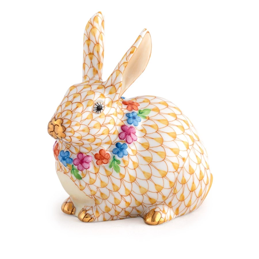 Herend Flower Bunny 7 Herend Flower Bunny - Image 5