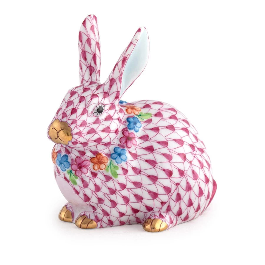 Herend Flower Bunny 9 Herend Flower Bunny - Image 7
