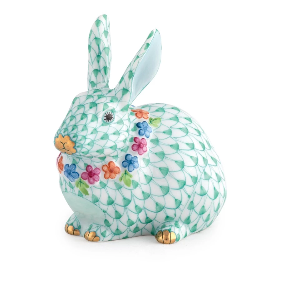Herend Flower Bunny 11 Herend Flower Bunny - Image 9
