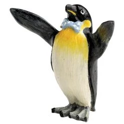 Scully & Scully Austrian Bronze Penguin With Bow Tie Figurine