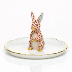 Herend Bunny Ring Holder