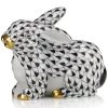 Herend Small Black Lying Rabbit, Special Edition -Collectibles Sales Store unnamed file 1497
