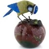Scully & Scully Blue Tit On Brecchiated Red Jasper Apple 1 Scully & Scully Blue Tit On Brecchiated Red Jasper Apple -Collectibles Sales Store unnamed file 1521