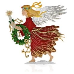 Scully & Scully Pewter Glorious Angel Christmas