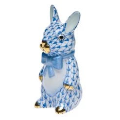 Herend Bunny With Bow Tie