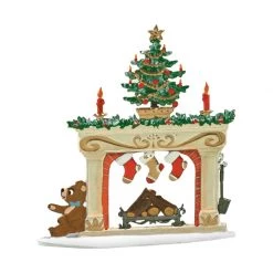 Scully & Scully Pewter Fireplace With Stockings