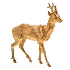 Scully & Scully Goldplated Bronze Roe Deer