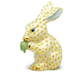 Herend Rabbit With Carrot Leaves -Collectibles Sales Store unnamed file 1581