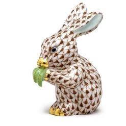 Herend Rabbit With Carrot Leaves -Collectibles Sales Store unnamed file 1582