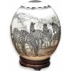 Scully & Scully Black & White Decoupage Ostrich Egg With Zebras 2 Scully & Scully Black & White Decoupage Ostrich Egg With Zebras -Collectibles Sales Store unnamed file 1668