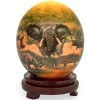 Scully & Scully Decoupage Ostrich Egg With Lion, Rhino, Elephant & Leopard -Collectibles Sales Store unnamed file 1681