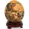 Scully & Scully Decoupage Ostrich Egg With Leopard, Hyena & Elephant -Collectibles Sales Store unnamed file 1685
