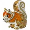 Royal Crown Derby Autumn Squirrel Paperweight