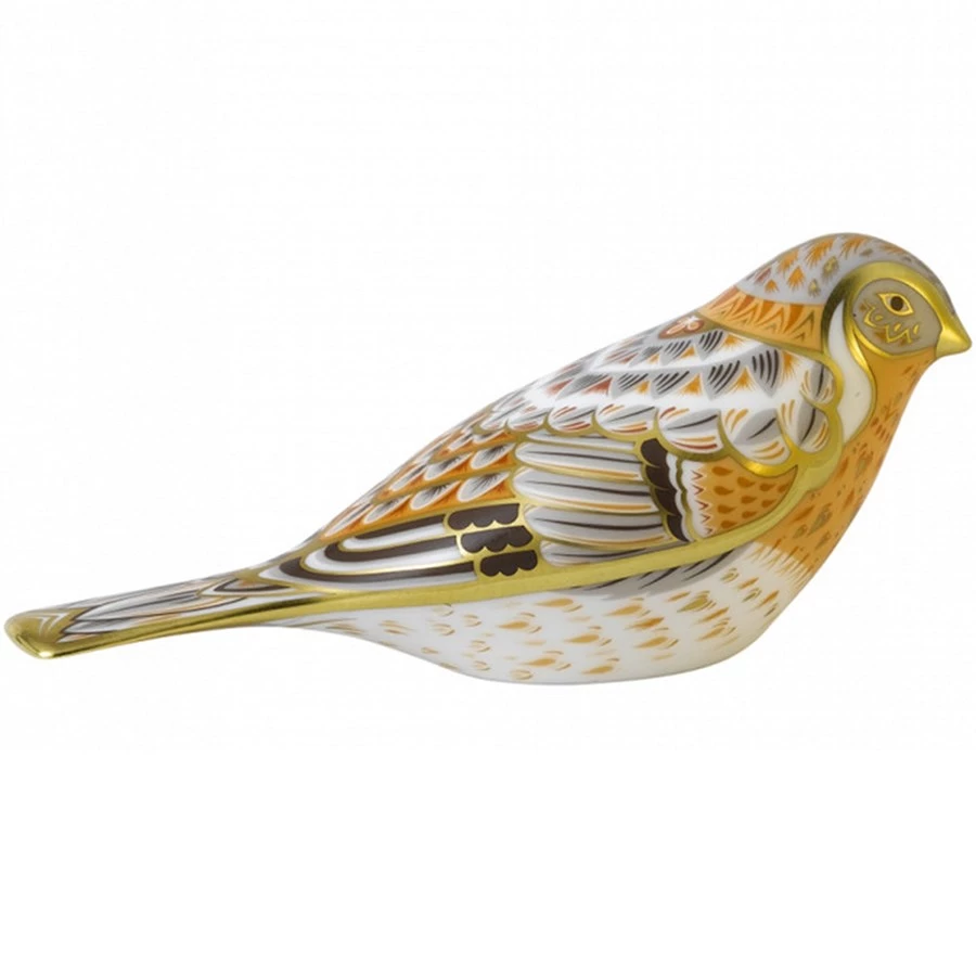 Royal Crown Derby Brambling Paperweight 3 Royal Crown Derby Brambling Paperweight