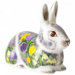 Royal Crown Derby Springtime Bunny Paperweight