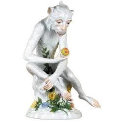 Scully & Scully Dresden Porcelain Monkey