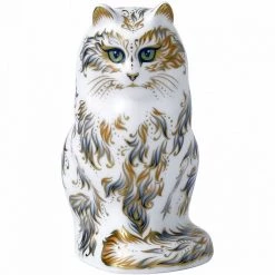 Royal Crown Derby Fifi The Cat Paperweight