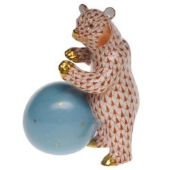 Herend Bear With Ball Figurine -Collectibles Sales Store unnamed file 182