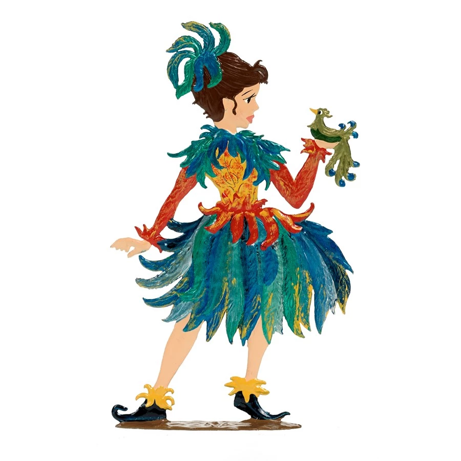 Scully & Scully Pewter Papageno And Papagena Figurines 4 Scully & Scully Pewter Papageno And Papagena Figurines - Image 2