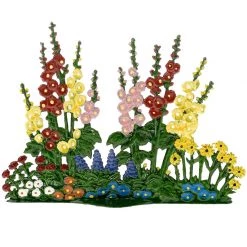 Scully & Scully Pewter Flower Garden