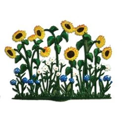 Scully & Scully Pewter Standing Sunflowers