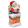 Scully & Scully Santa In Chimney Limoges Box -Collectibles Sales Store unnamed file 195
