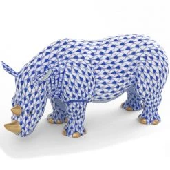 Herend Standing Rhinoceros -Collectibles Sales Store unnamed file 1959